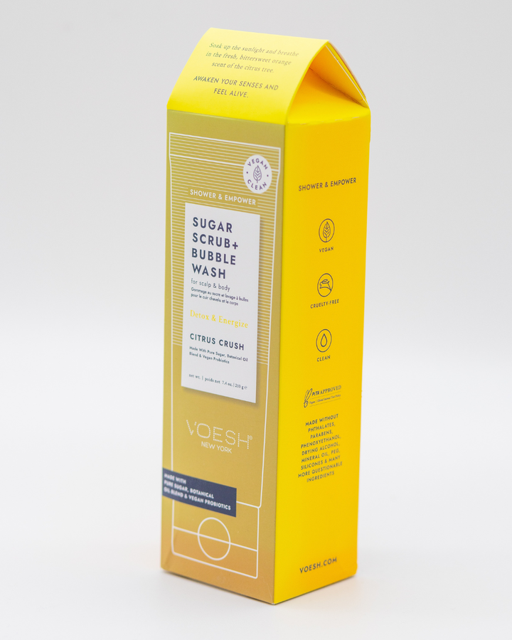 Voesh Sugar Scrub & Bubble Wash