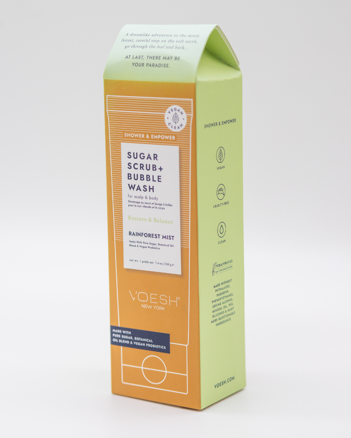 Voesh Sugar Scrub & Bubble Wash