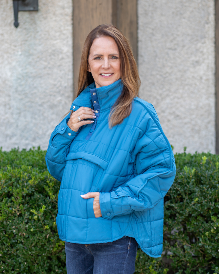 Pull-Over Puffer Jacket