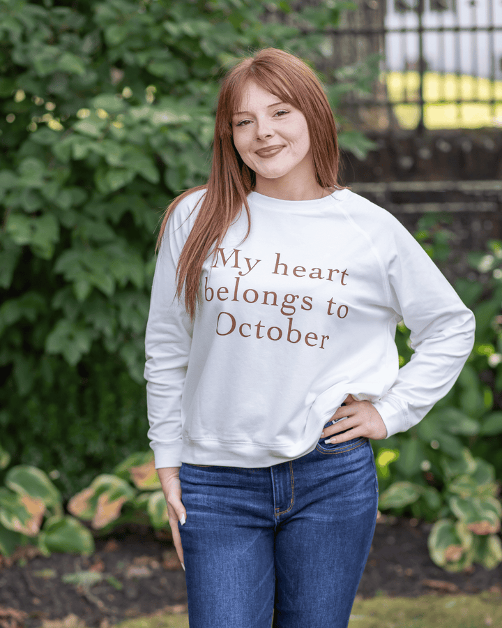 My Heart Belongs to October Crewneck
