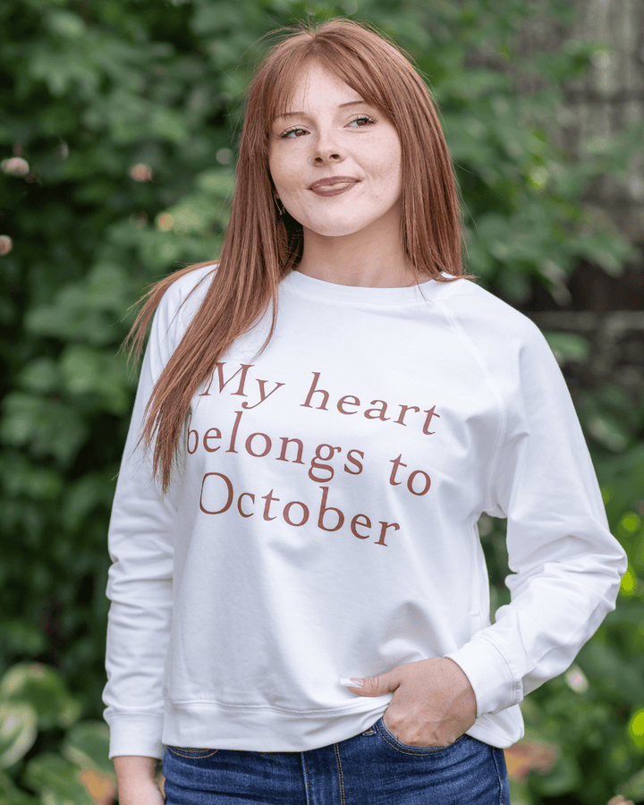My Heart Belongs to October Crewneck