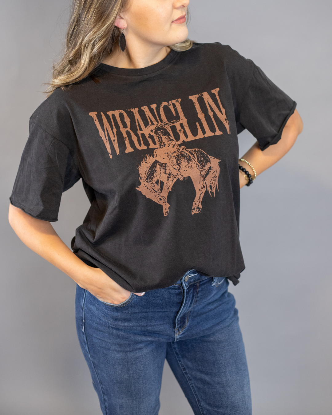 Wranglin Tee