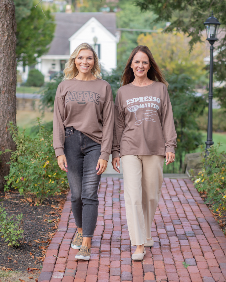 Espresso Martini Long Sleeve Sweatshirt