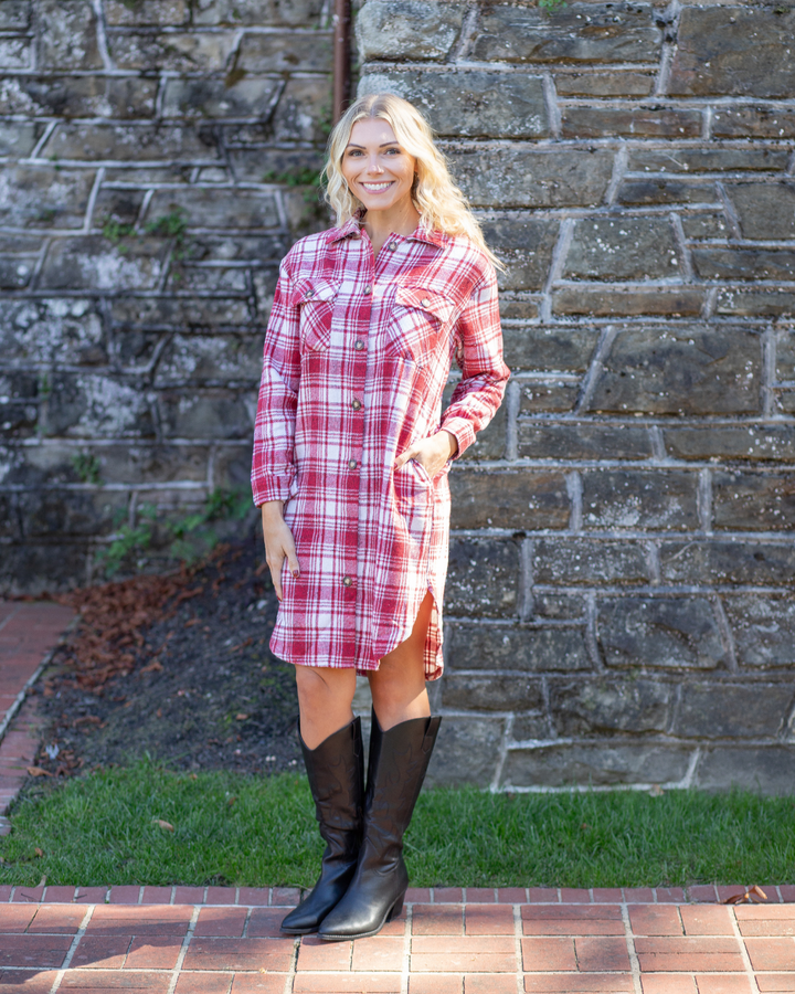 Holiday Soft Flannel Dress
