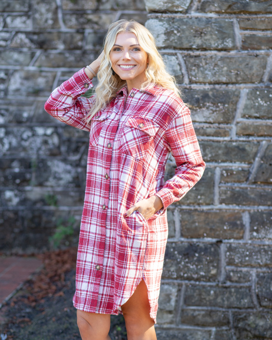 Holiday Soft Flannel Dress