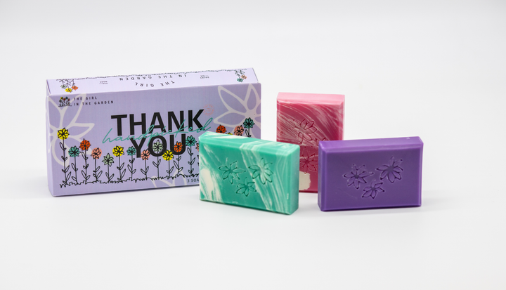 The Girl in the Garden Soap - Handpicked Thank You
