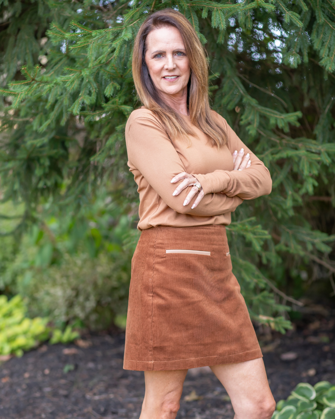 Fall Corduroy Skirt