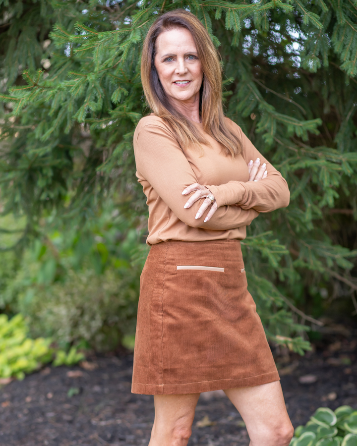 Fall Corduroy Skirt