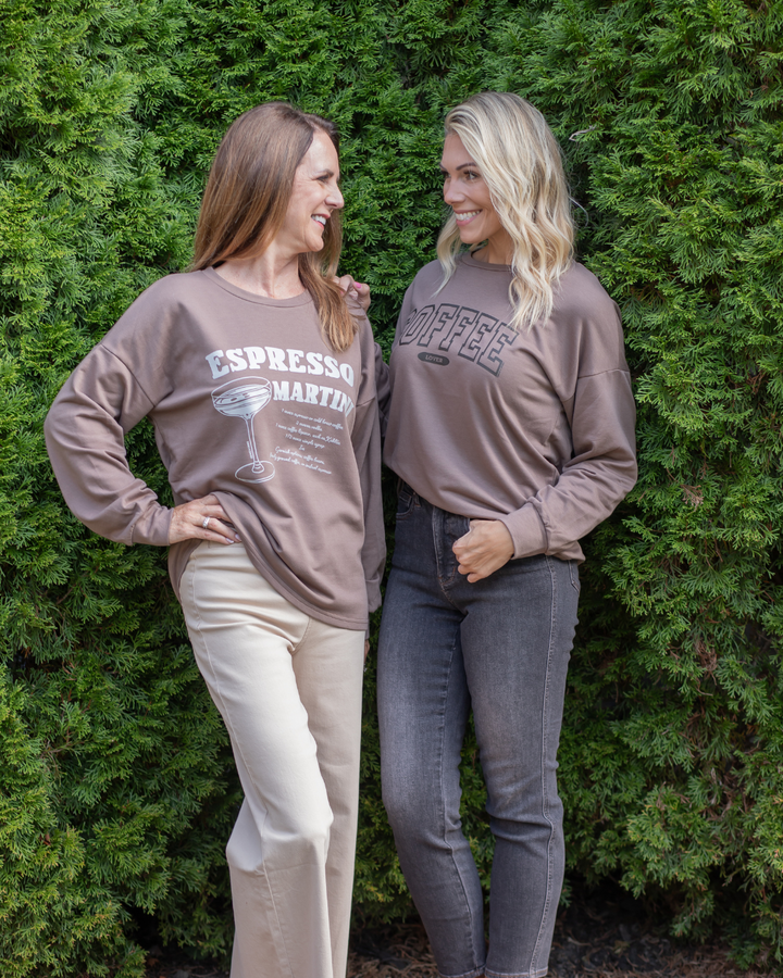 Coffee Lover Long Sleeve Sweatshirt