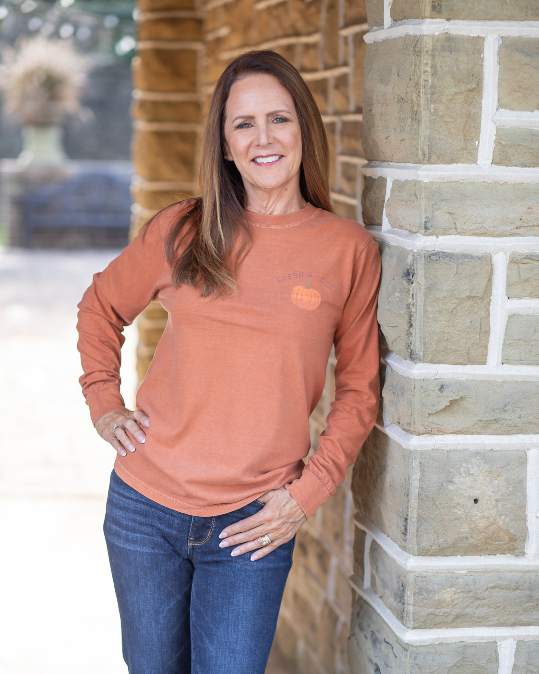Farmers Market Long Sleeve Tee
