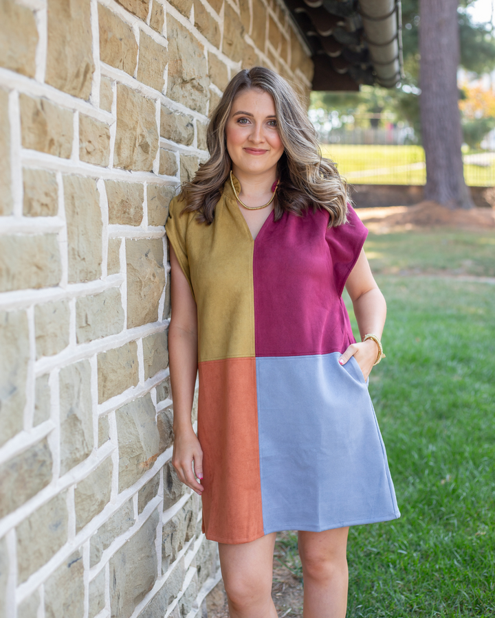 Color Block Dress