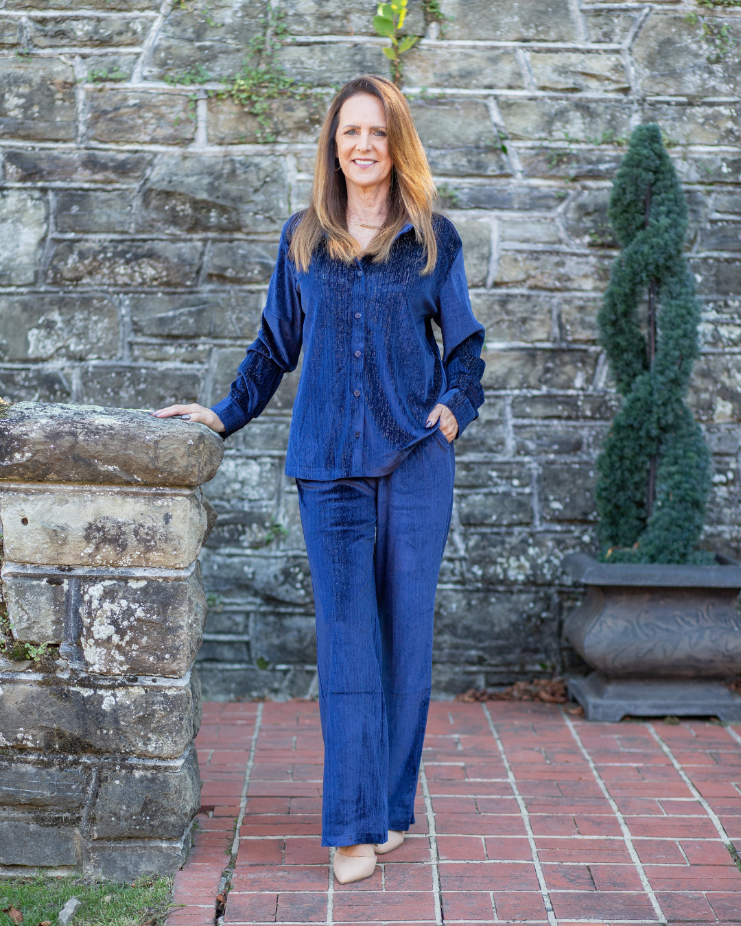 Holiday Velvet Pants