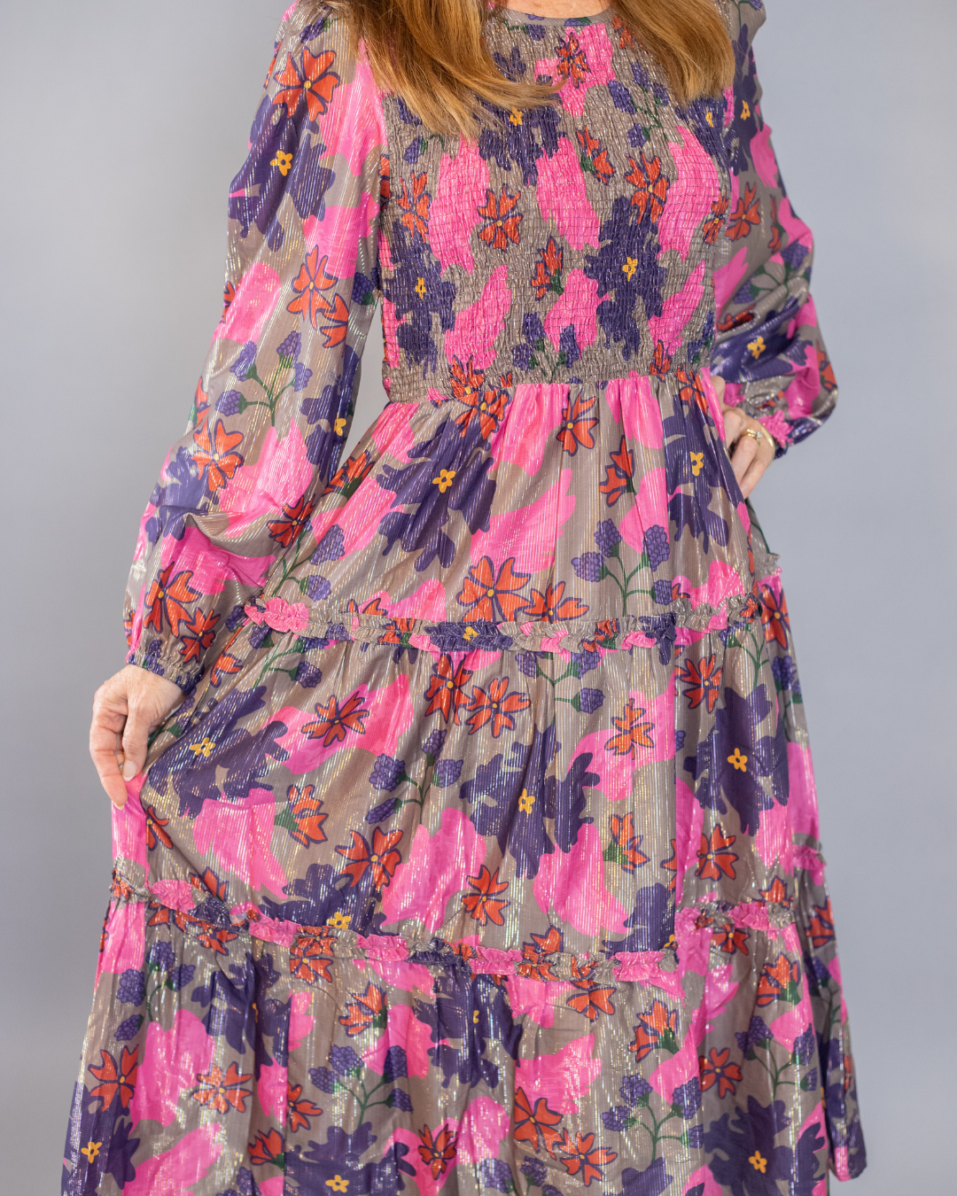 Shaffer Maxi Dress in Pink