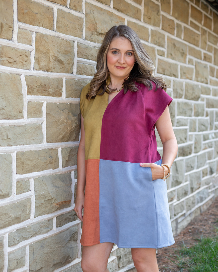 Color Block Dress