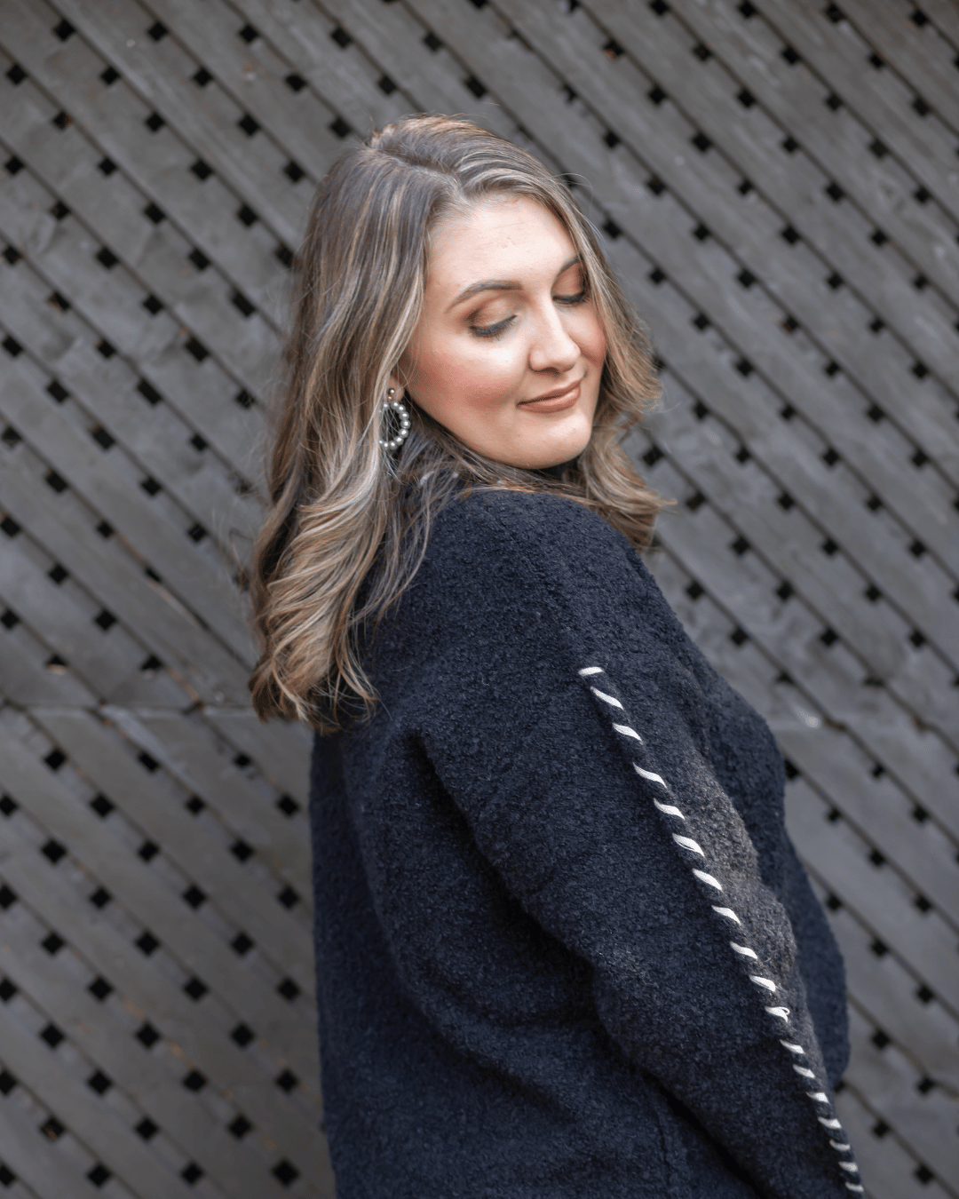 Contrast Sweater