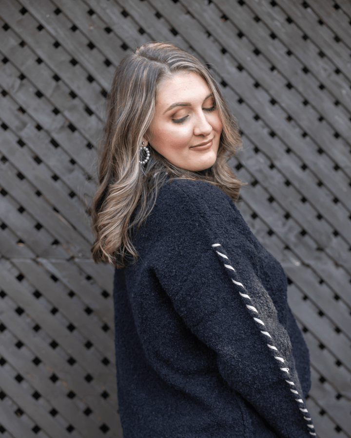 Contrast Sweater