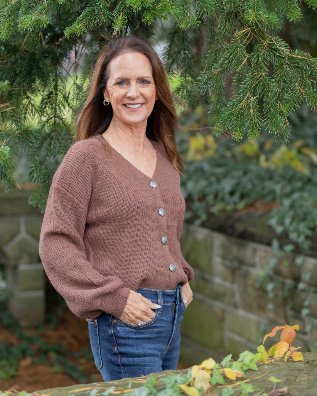 Mocha Button-Up Cardigan