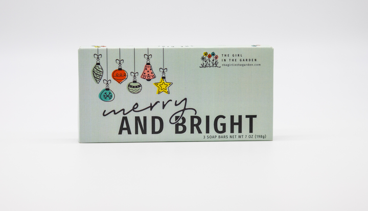 The Girl in the Garden Soap - Merry and Bright