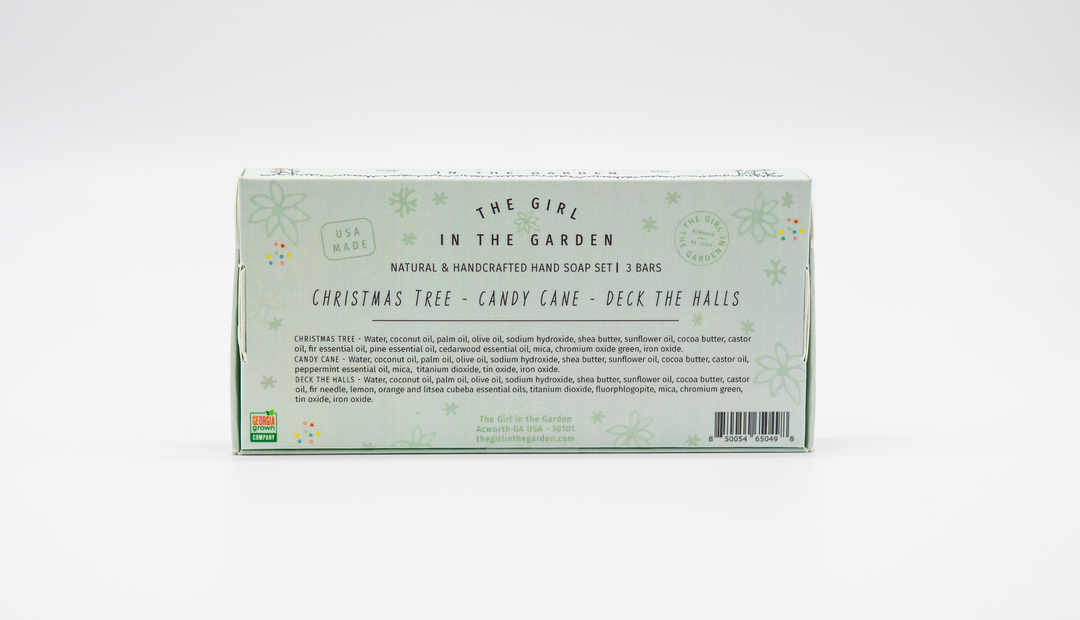The Girl in the Garden Soap - Merry and Bright