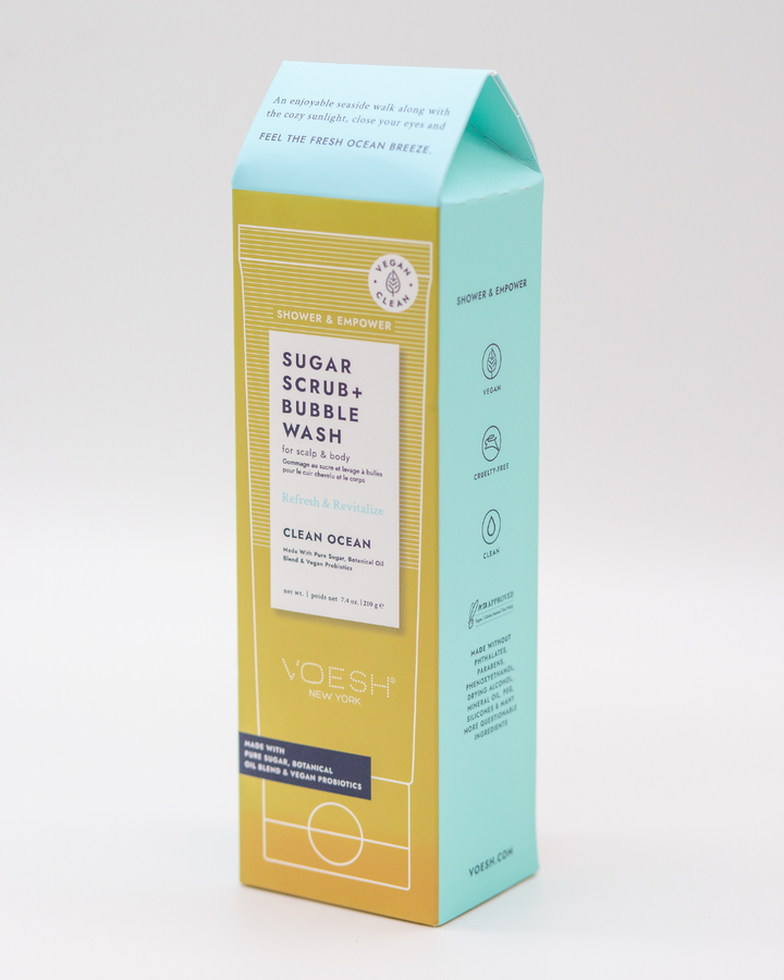 Voesh Sugar Scrub & Bubble Wash