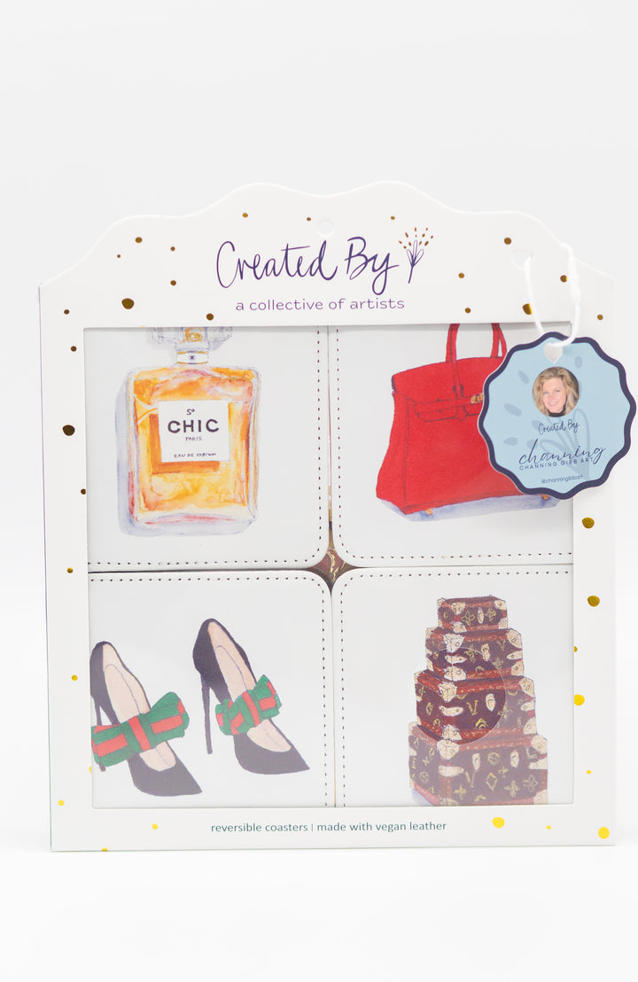 Reversible Coasters - Chic Fashion