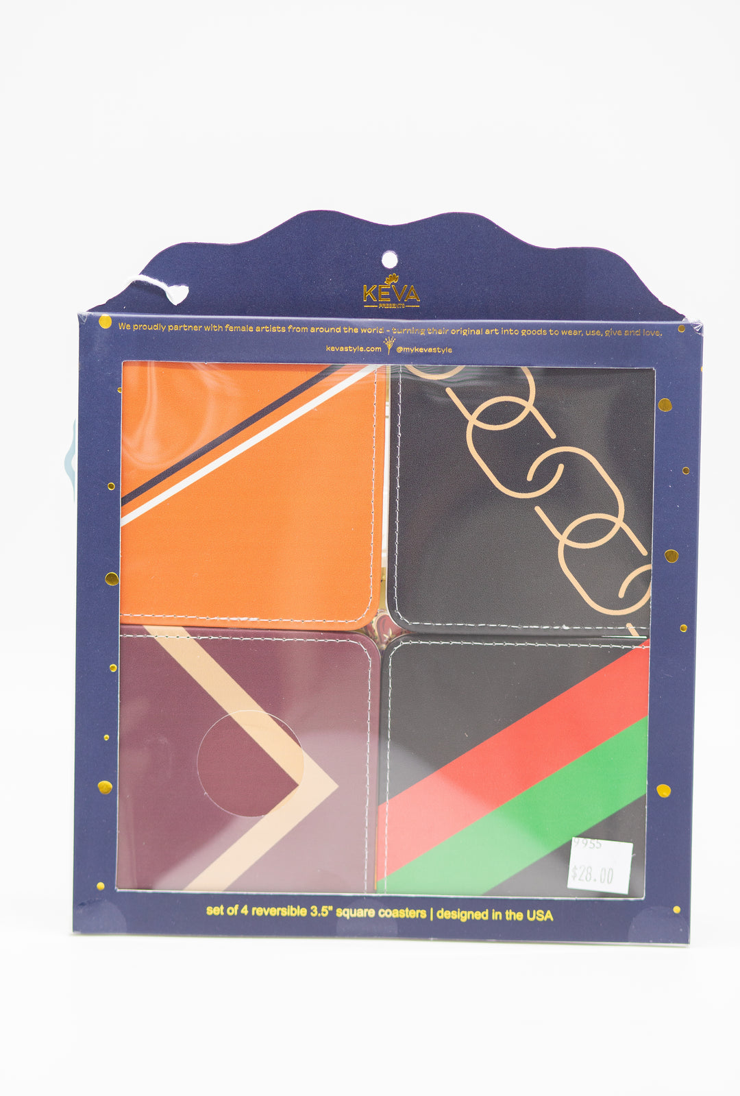 Reversible Coasters - Chic Fashion