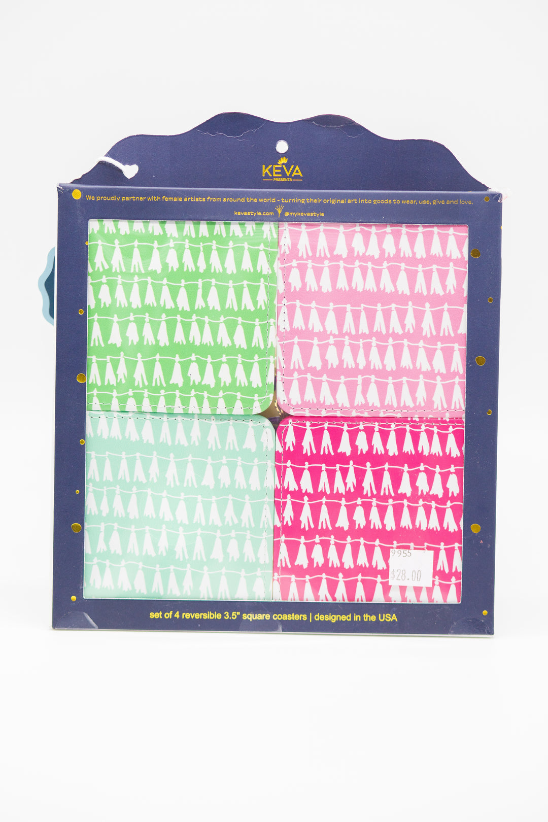 Reversible Coasters - Girls Night Out